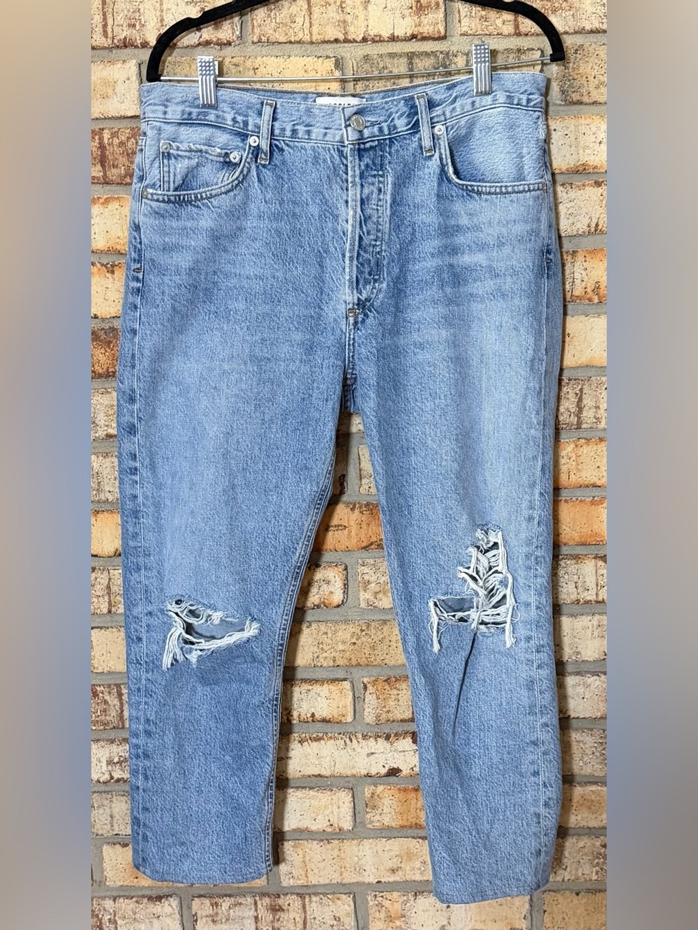 Agolde jeans 29 button fly